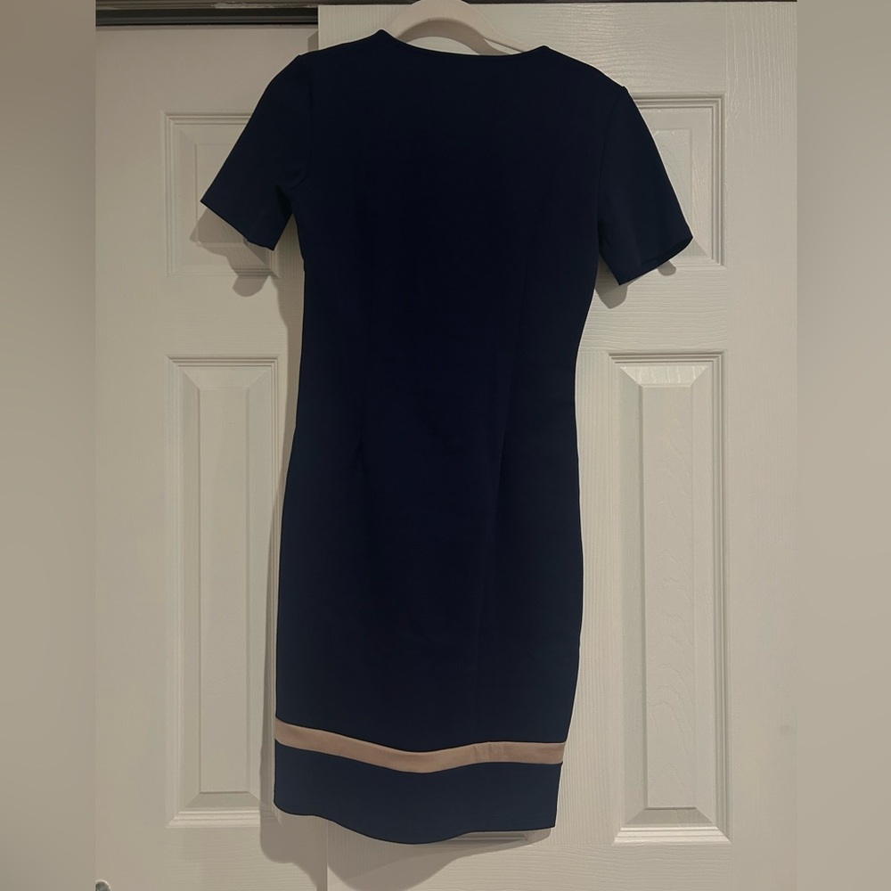 Miusol Women's Busines Work Bodycon Pencil Dress navy size small - Picture 8 of 8